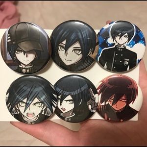 Danganronpa Shuichi Saihara Pinback Bu…